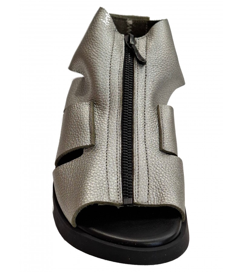 Arche - Vakzip Platine (Silver) Leather